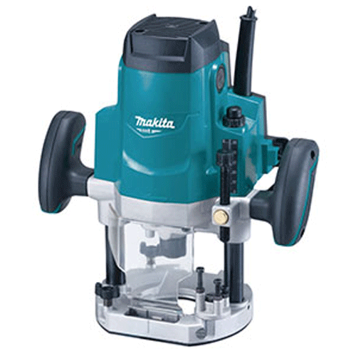 "ROUTER  1650W 1\/2\" COLLET MAK MT - 0-60MM PLUNGE ACTION (22000 R\/MIN)"