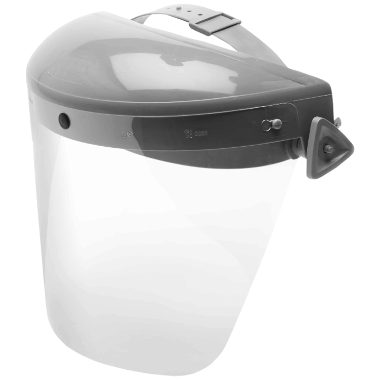 FACESHIELD CLEAR COMPLETE COMPLETE VISOR & CARRIER SETS Fowkes Bros