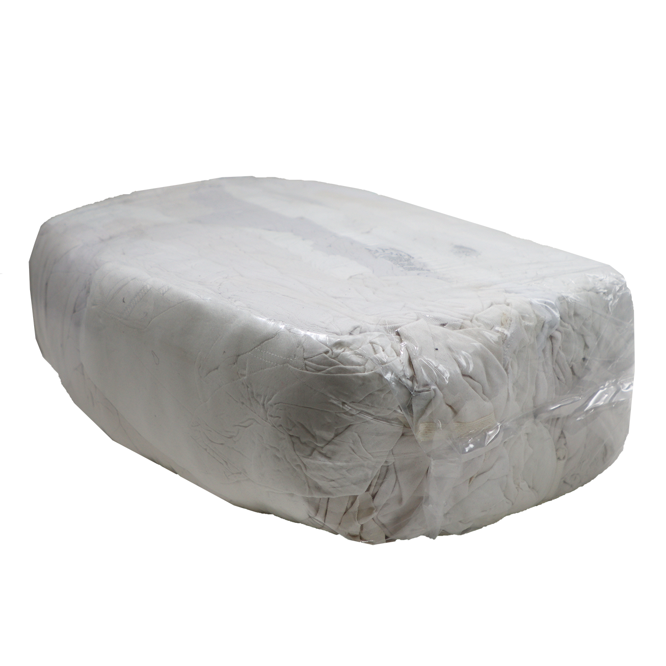 "RAGS WHITE VESTING HI Q - CLEAR BAG - WV (100% COTTON) - HIGH QUALITY"