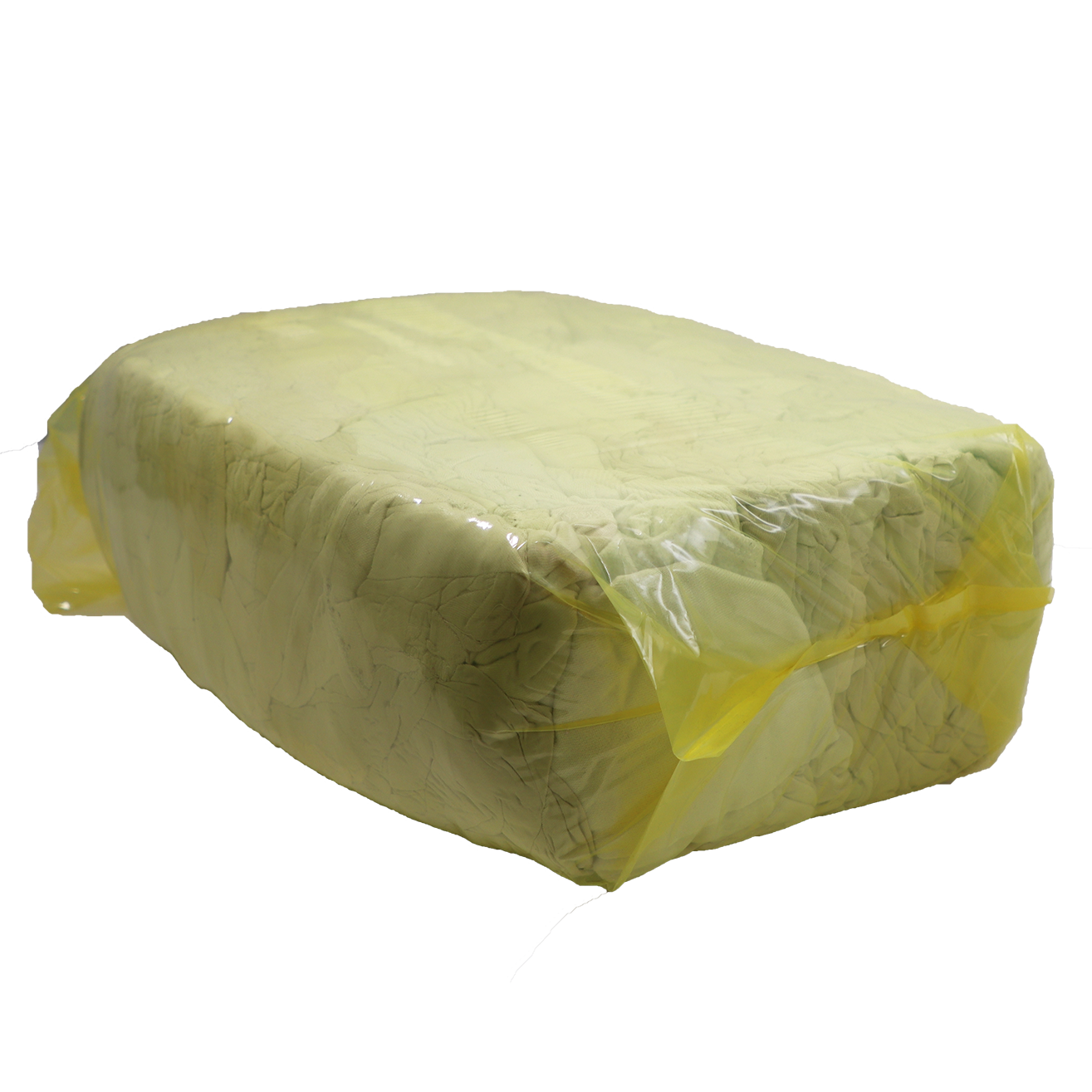 "RAGS WHITE VESTING STD - YELLOW BAG - WV ECO (100% COTTON) - STD QUALITY"