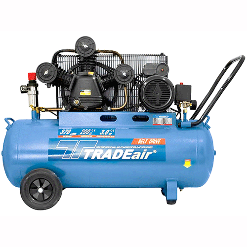 "COMPRESSOR 200L 3.0HP - 7 BAR - BELT DRIVE - 2850RPM"
