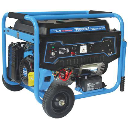 "GENERATOR 7.0KW KEY START PETROL - DWS - 25L - MAX AC OUTPUT - 7.5KW"