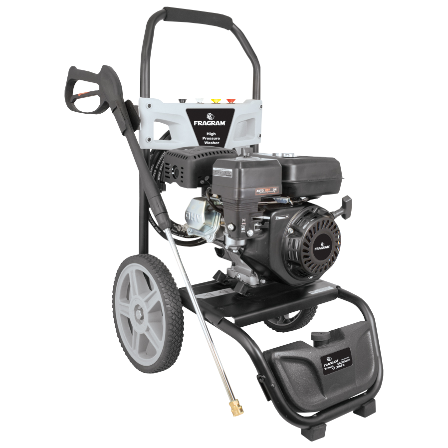 "HIGH PRESSURE WASHER PETROL 200CC - 9L\/MIN - 17.2 MPa - 5 NOZZLES"