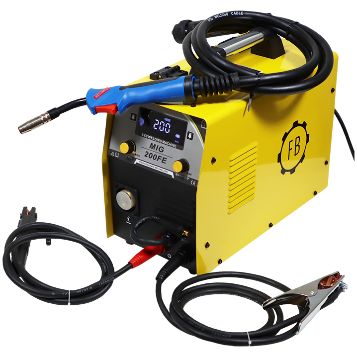 "WELDER INVERTER MIG 200 AMP FB - TAKES 5KG SPOOL. MIG\/TIG\/STICK"