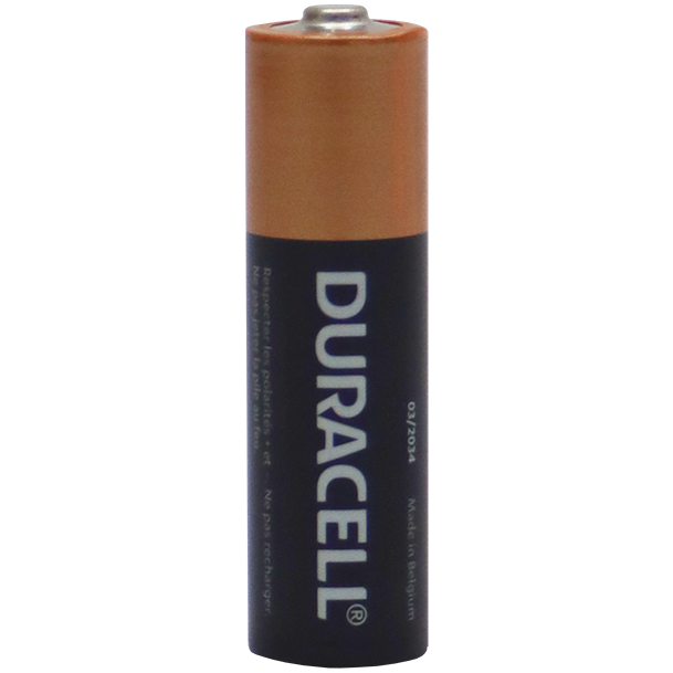 "BATTERY AA - AL DURACELL - NON- RECHARGEABLE - SOLD LOOSE"