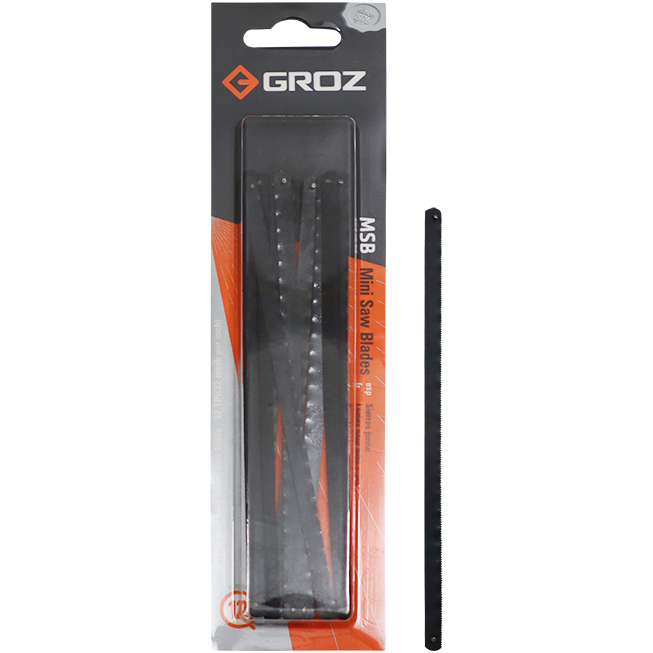 "BL HACKSAW JUNIOR 150MM 10PC GROZ - SOLD PER PACK OF 10 - FOR MINI SAW"