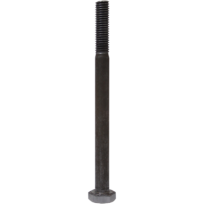 "BOLT  M\/S  BLACK  10 X 130MM - DIN 601 - GRADE 4.8 - MILD STEEL"