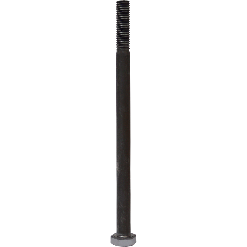 "BOLT  M\/S  BLACK  10 X 160MM - DIN 601 - GRADE 4.8 - MILD STEEL"