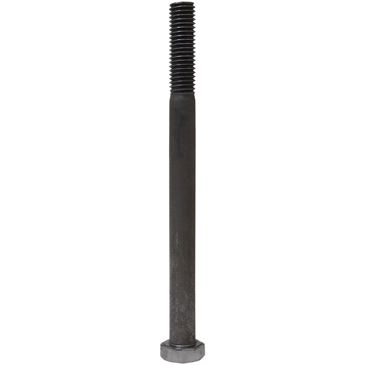 "BOLT  M\/S  BLACK  12 X 150MM - DIN 601 - GRADE 4.8 - MILD STEEL"