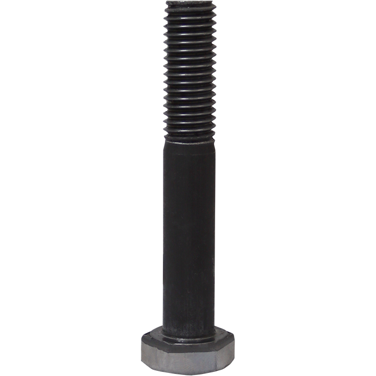 "BOLT  M\/S  BLACK  12 X  65MM - DIN 601 - GRADE 4.8 - MILD STEEL"