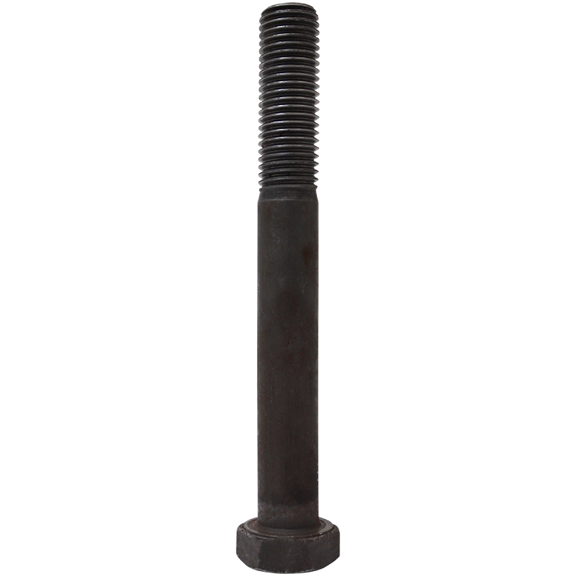 "BOLT  M\/S  BLACK  24 X 200MM - DIN 601 - GRADE 4.8 - MILD STEEL"