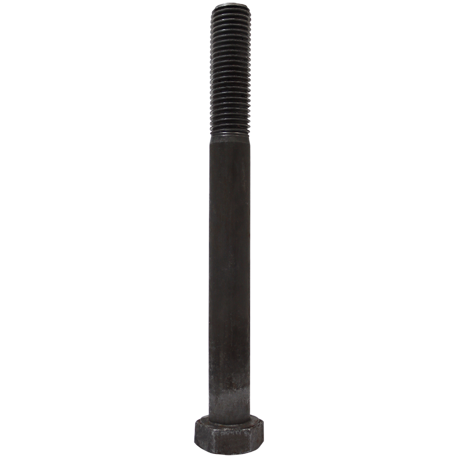 "BOLT  M\/S  BLACK  24 X 240MM - DIN 601 - GRADE 4.8 - MILD STEEL"