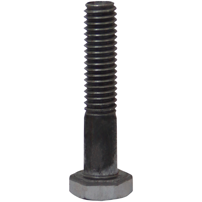 "BOLT  M\/S  BLACK   6 X  45MM - DIN 601 - GRADE 4.8 - MILD STEEL"