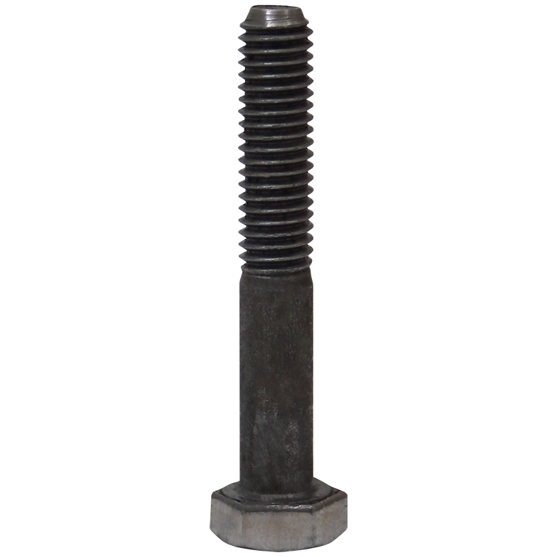 "BOLT  M\/S  BLACK   8 X  45MM - DIN 601 - GRADE 4.8 - MILD STEEL"