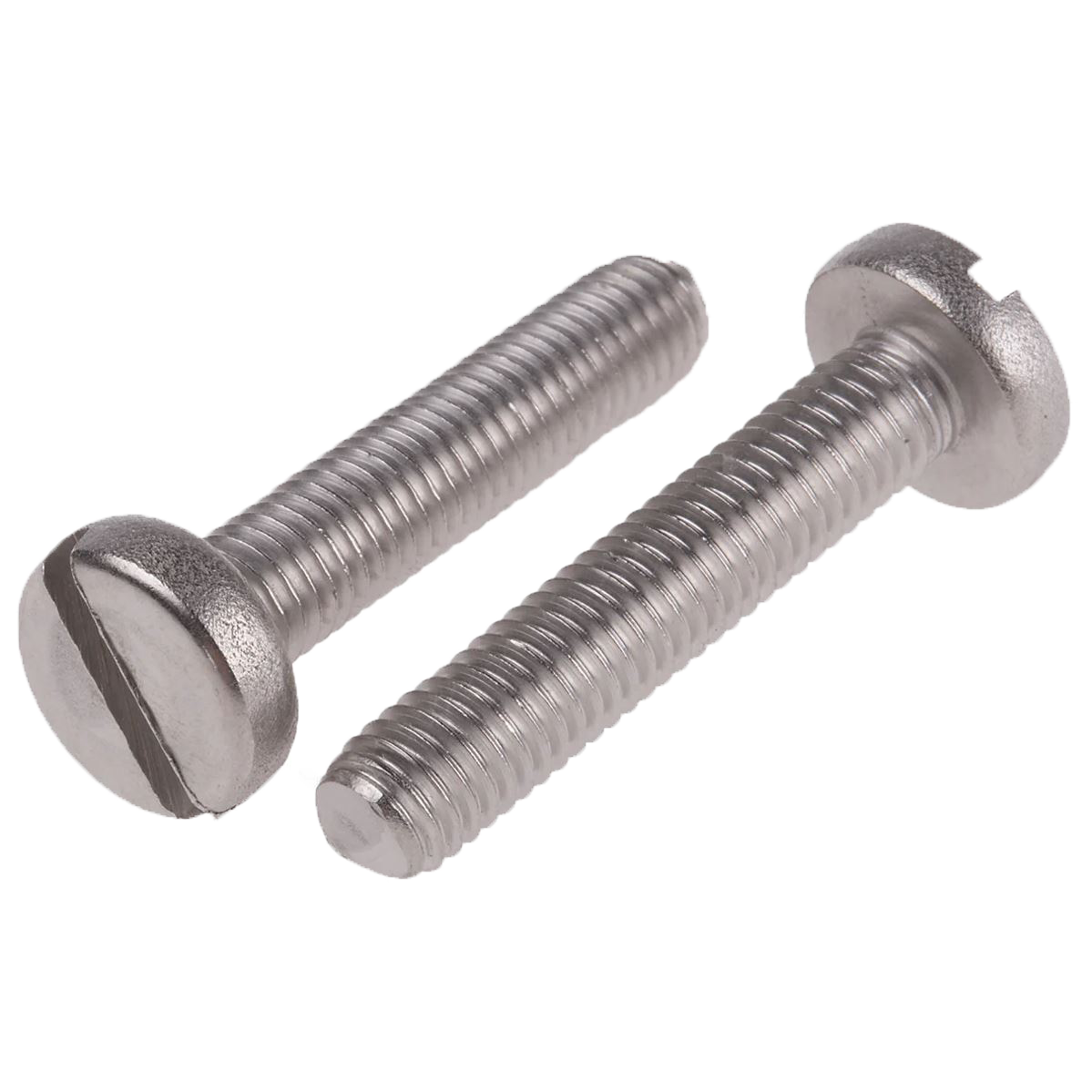 "MACH SCREW C\/H S\/S A2 SLT  4 X 10MM - DIN 84A - CHEESE HEAD - SLOTTED (304)"