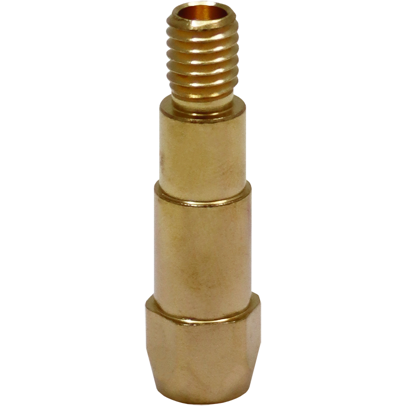 "WELD MIG TIP ADAPTORS BNZ M8 X 40 - SPARE FOR MIG TORCHES"
