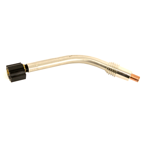 "WELD MIG SWAN NECK BNZ 36 - GOOSENECK (BRASS INNER \/ IRON OUTER)"