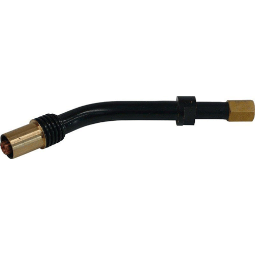 "WELD MIG SWAN NECK BNZ 40 - GOOSENECK (BRASS INNER \/ BRASS OUTER)"