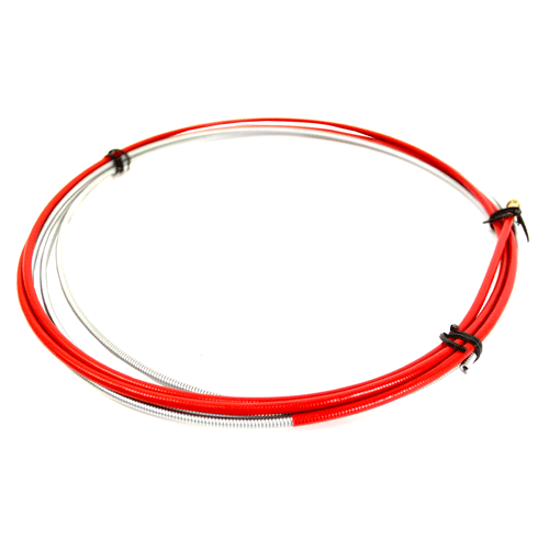 "WELD MIG LINER 1.0-1.2MM  RED - SPARE 4.5M LINER FOR MIG TORCHES"