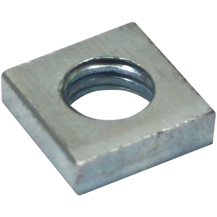 "NUT GUTTER BOLT GALV 6MM - ZINC PLATED - SQUARE PRESSED"
