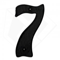 "NUMBERS HOUSE # 7 PVC BLACK - DWS - TO NUMBER HOUSES WITH"
