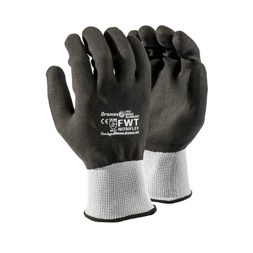 "GLOVE HANDLING NITRIFLEX FULL S 9 - NITRILE FOAM (15G SPANDEX)-OIL RESIST"