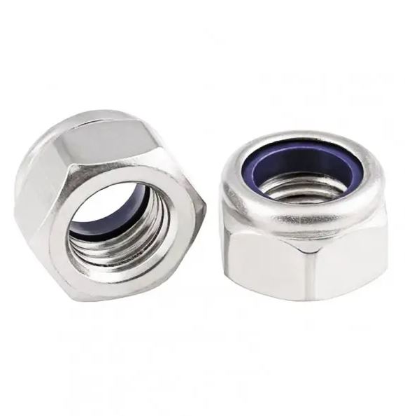 "NUT NYLOC GALV             36MM - DIN 985 - GALVANISED"