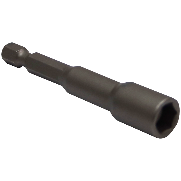 NUT SETTER 5/16 X 65MM MAG FB - 1/4 HEX SHANK - MAGNETIC | Fowkes Bros