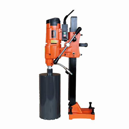 "CORE DIAMOND  DRILLING MACHINE 250MM - MAX DRILL 250MM. SINGLE SPEED-3000W"