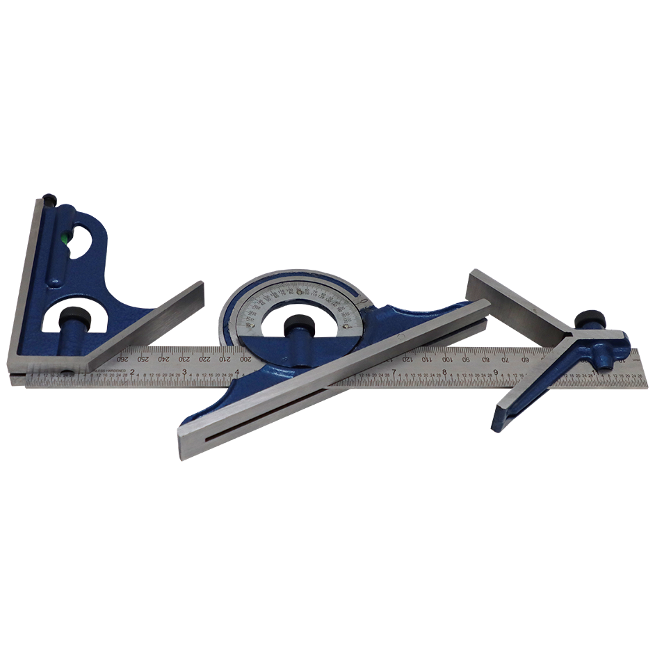 "SQUARE COMB SET 300MM ENGINEER - SINGLE-SIDE- 2 GRAD 0.5 X1.0MM"