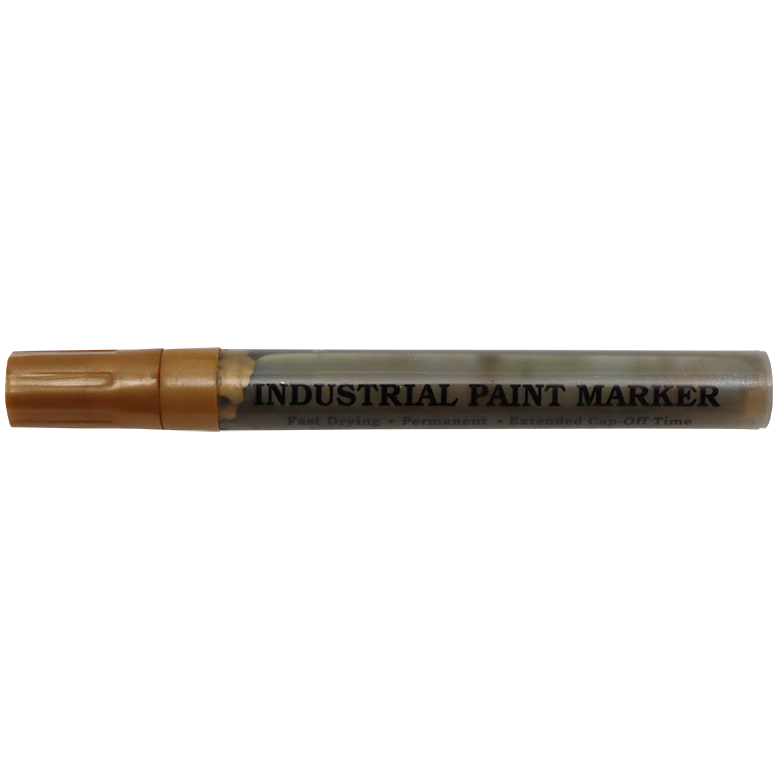 "MARKER PAINT  8ML  GOLD - INDUSTRIAL PAINT MARKER"