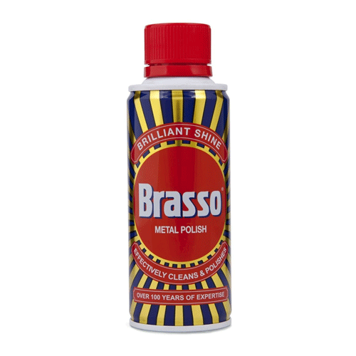 "CLEANER BRASS 200ML BRASSO - METAL CLEANER & POLISHER"