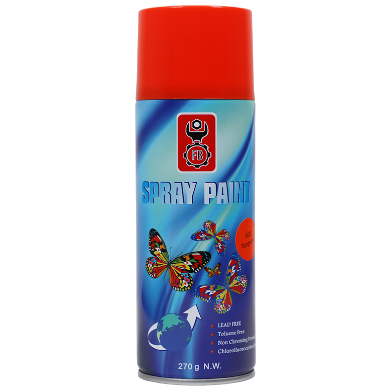 "SPRAY PAINT TANGERINE 400ML FB - LEAD FREE"