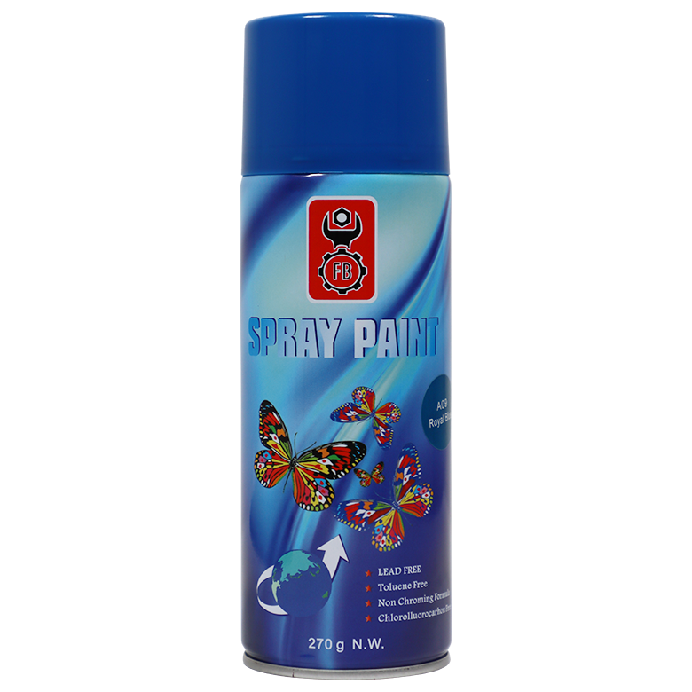 "SPRAY PAINT BLUE ROYAL 400ML FB - LEAD FREE"