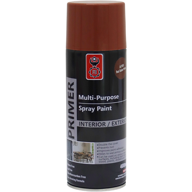 "SPRAY PAINT PRIMER RED OXIDE  400ML FB - LEAD FREE"