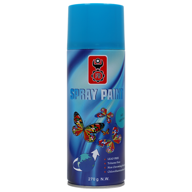 "SPRAY PAINT BLUE LIGHT 400ML FB - LEAD FREE"