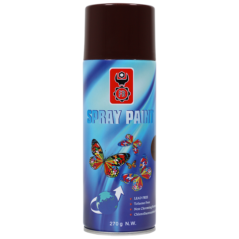 "SPRAY PAINT BROWN TOBACCO 400ML FB - LEAD FREE"