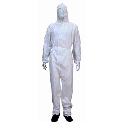 OVERALL DISPOSABLE WATERPROOF M - (65GSM) TYPE 5 & 6 COVERALLS