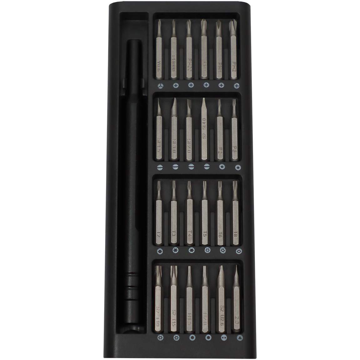 "SCREWDRIVER SET PRECISION 24PC FB - JEWELLERS (MAGNETIC) - S2 MATERIAL"