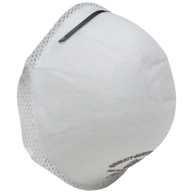 "DUST MASK FFP2 NO-VALVE 2020 QSA (20) - PLASTERING, SANDING, NON VOLATILE LIQUIDS. NPF 12."