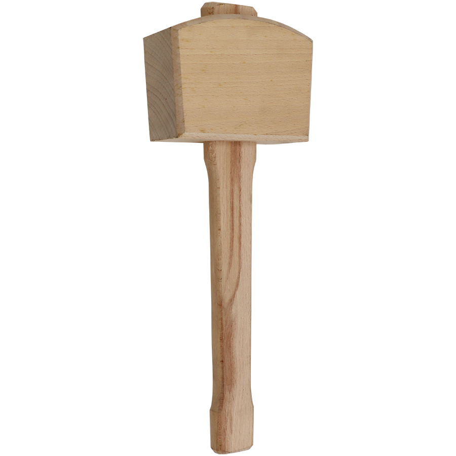 "MALLET WOOD 557G  FISHER - 150MM BEECH WOOD MALLET"