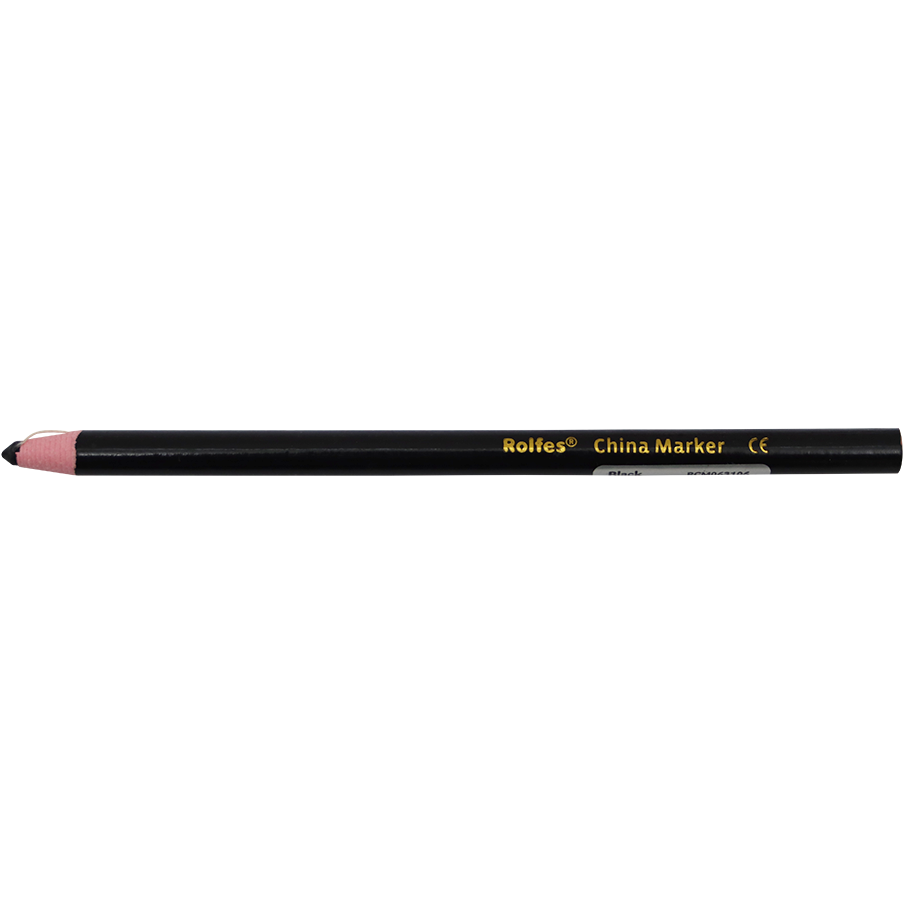 "MARKER CHINA BLACK  ROLFES - WAX CORE WATERPROOF INDUSTRIAL MARKER"