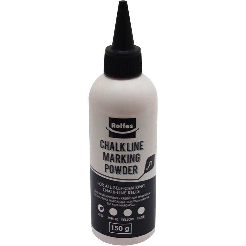 "CHALK LINE REFILL 150G  RED ROLFES - DWS - CHALK LINE MARKING POWDER"