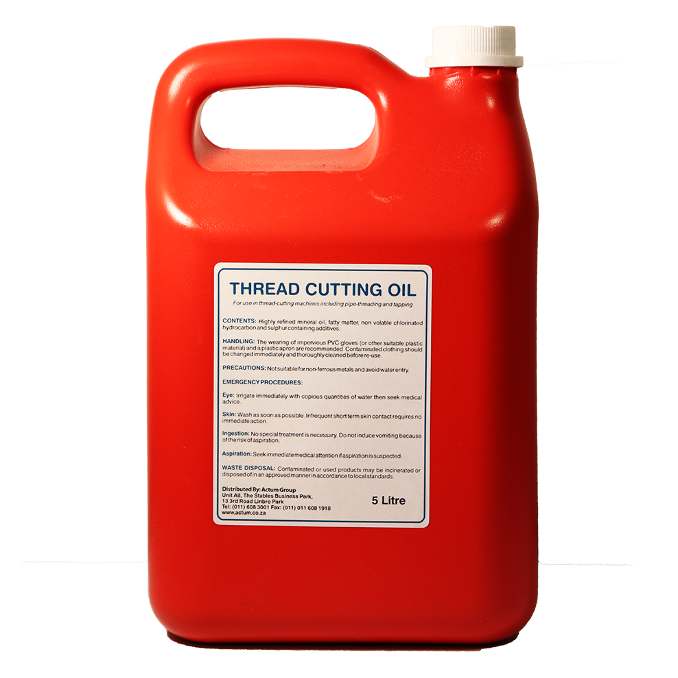 THREAD CUTTING OIL RIDGID 5LTR Fowkes Bros