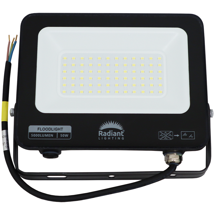 "LIGHT FLOOD LED  50W STANDARD - 3 YR WARRANTY - 4000 LUMEN FLOODLIGHT"