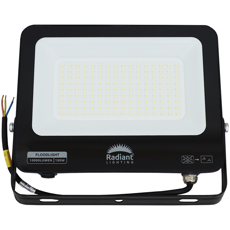 "LIGHT FLOOD LED 100W STANDARD - 3 YR WARRANTY - 10,000 LUMEN FLOODLIGHT"