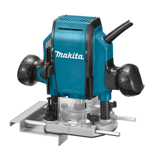 "ROUTER   900W 1\/4\" COLLET MAK - 0-35MM PLUNGE ACTION (27000 R\/MIN)"