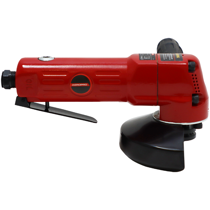 "PNEUMATIC ANGLE GRINDER 4\" AEROPRO - 100MM - 10000 RPM- PROFESSIONAL"