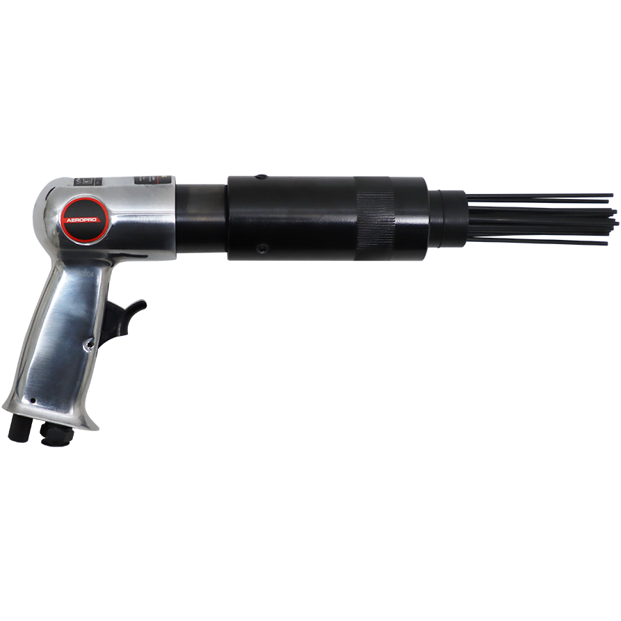 "PNEUMATIC NEEDLE  SCALER   PISTOL FB - 4500 BPM - AERO PRO (PISTOL GRIP)"