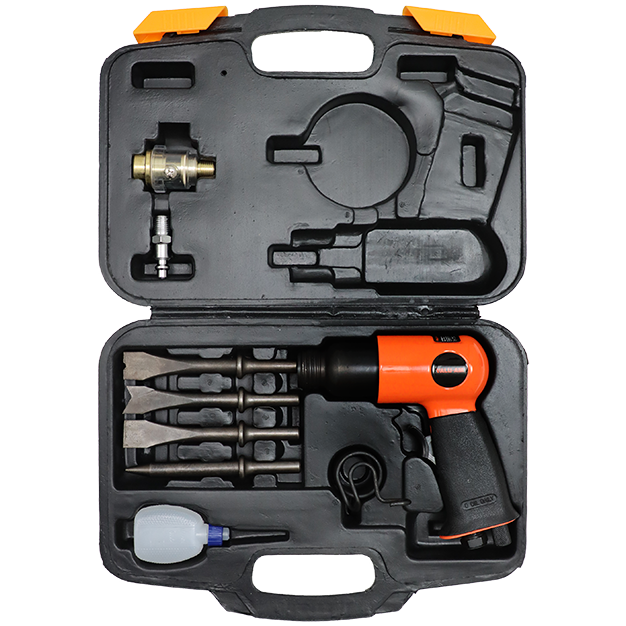 PNEUMATIC HAMMER ZIP GUN KIT VALU-AIR - 4500 RPM - 10 PCS - 10MM